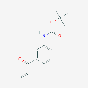 tert-Butyl N-[3-(prop-2-enoyl)phenyl]carbamate