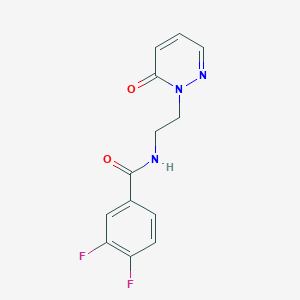 3,4-difluoro-N-(2-(6-oxopyridazin-1(6H)-yl)ethyl)benzamide