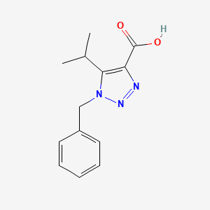 1-benzyl-5-isopropyl-1H-1,2,3-triazole-4-carboxylic acid