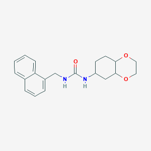 1-(Naphthalen-1-ylmethyl)-3-(octahydrobenzo[b][1,4]dioxin-6-yl)urea
