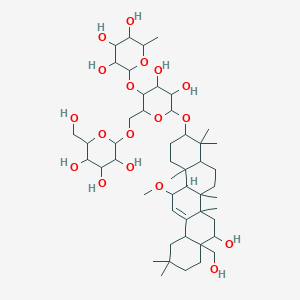 molecular formula C50H84O17 B2766177 11(alpha)-methoxysaikosaponin F CAS No. 104109-37-7