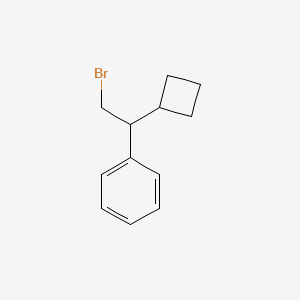 (2-Bromo-1-cyclobutylethyl)benzene
