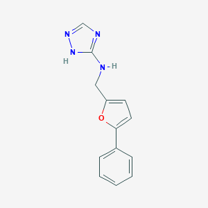N-[(5-phenylfuran-2-yl)methyl]-1H-1,2,4-triazol-3-amine