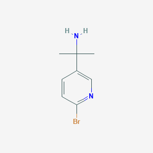 2-(6-Bromopyridin-3-yl)propan-2-amine