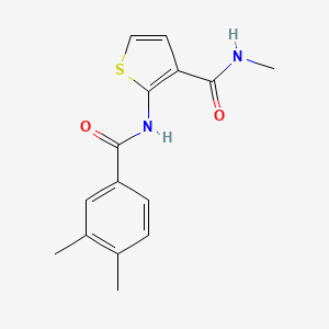 2-(3,4-dimethylbenzamido)-N-methylthiophene-3-carboxamide