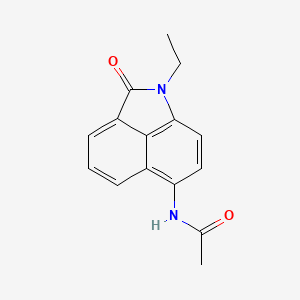 N-(1-ethyl-2-oxo-1,2-dihydrobenzo[cd]indol-6-yl)acetamide