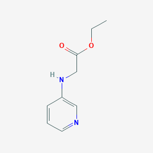 molecular formula C9H12N2O2 B2766729 ethyl N-(3-pyridyl)-glycinate CAS No. 342603-25-2