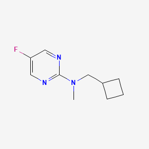 N-(cyclobutylmethyl)-5-fluoro-N-methylpyrimidin-2-amine