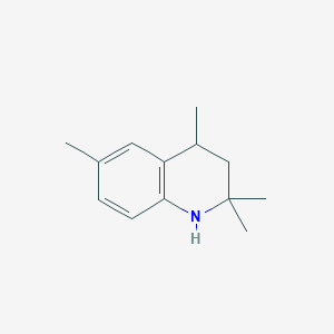 molecular formula C13H19N B2766834 2,2,4,6-Tetramethyl-1,2,3,4-tetrahydroquinoline CAS No. 16489-89-7