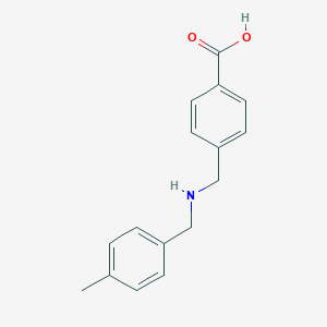 4-{[(4-Methylbenzyl)amino]methyl}benzoic acid