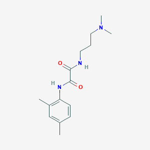 molecular formula C15H23N3O2 B2766852 N1-(3-(dimethylamino)propyl)-N2-(2,4-dimethylphenyl)oxalamide CAS No. 898360-48-0