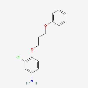 3-Chloro-4-(3-phenoxypropoxy)aniline