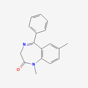 1,7-dimethyl-5-phenyl-3H-1,4-benzodiazepin-2-one