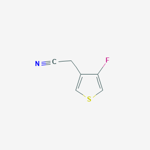 2-(4-Fluorothiophen-3-yl)acetonitrile