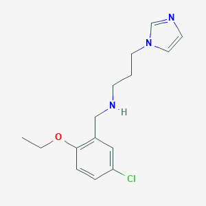 N-(5-chloro-2-ethoxybenzyl)-N-[3-(1H-imidazol-1-yl)propyl]amine