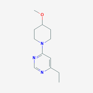 4-Ethyl-6-(4-methoxypiperidin-1-yl)pyrimidine