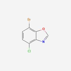 7-Bromo-4-chloro-1,3-benzoxazole