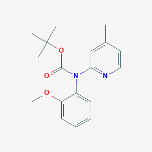 Tert-butyl N-(2-methoxyphenyl)-N-(4-methylpyridin-2-yl)carbamate