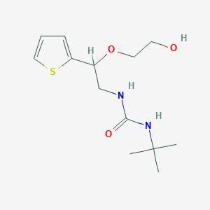 3-Tert-butyl-1-[2-(2-hydroxyethoxy)-2-(thiophen-2-yl)ethyl]urea
