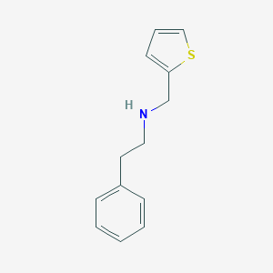 2-phenyl-N-(thiophen-2-ylmethyl)ethanamine