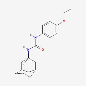 molecular formula C19H26N2O2 B2767164 3-(adamantan-1-yl)-1-(4-ethoxyphenyl)urea CAS No. 313403-20-2