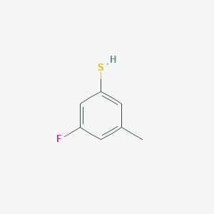 molecular formula C7H7FS B2767343 3-Fluoro-5-methylthiophenol CAS No. 1314930-68-1