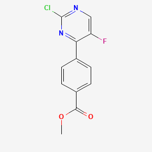 Methyl 4-(2-Chloro-5-fluoro-4-pyrimidinyl)benzoate
