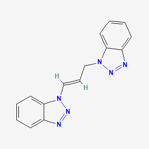 1-[(E)-3-(benzotriazol-1-yl)prop-1-enyl]benzotriazole