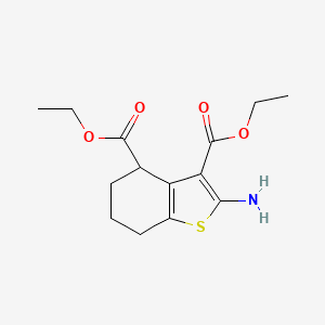 Diethyl 2-amino-4,5,6,7-tetrahydro-1-benzothiophene-3,4-dicarboxylate