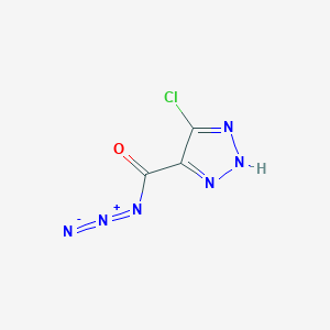 5-chloro-1H-1,2,3-triazole-4-carbonyl azide