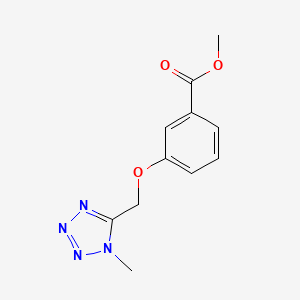 methyl 3-[(1-methyl-1H-1,2,3,4-tetrazol-5-yl)methoxy]benzoate