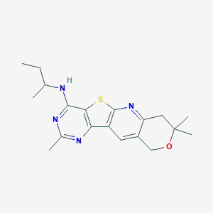 molecular formula C19H24N4OS B276764 Cambridge id 6981791 