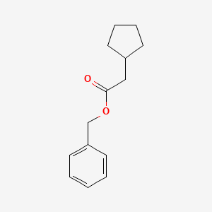 molecular formula C14H18O2 B2767697 Benzyl 2-cyclopentylacetate CAS No. 164472-98-4