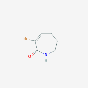 6-Bromo-1,2,3,4-tetrahydroazepin-7-one