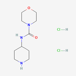 N-(piperidin-4-yl)morpholine-4-carboxamide dihydrochloride