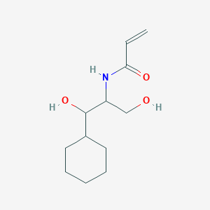 N-(1-Cyclohexyl-1,3-dihydroxypropan-2-yl)prop-2-enamide