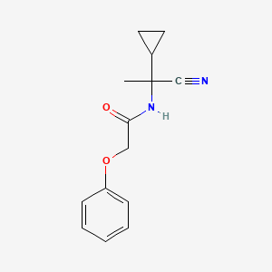 N-(1-cyano-1-cyclopropylethyl)-2-phenoxyacetamide