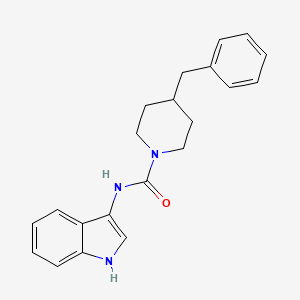 molecular formula C21H23N3O B2767768 4-benzyl-N-(1H-indol-3-yl)piperidine-1-carboxamide CAS No. 899736-31-3