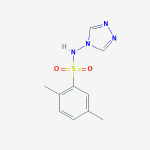 2,5-dimethyl-N-(4H-1,2,4-triazol-4-yl)benzenesulfonamide