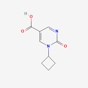 1-Cyclobutyl-2-oxo-1,2-dihydropyrimidine-5-carboxylic acid