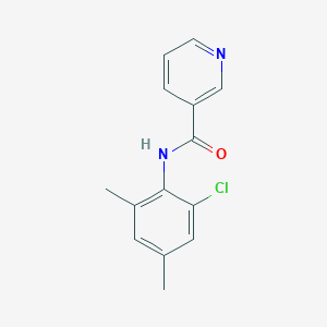 N-(2-chloro-4,6-dimethylphenyl)nicotinamide