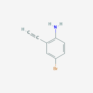 4-Bromo-2-ethynylaniline