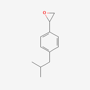 molecular formula C12H16O B2768017 2-[4-(2-Methylpropyl)phenyl]oxirane CAS No. 99333-91-2