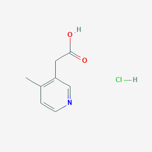 2-(4-Methylpyridin-3-yl)acetic acid hydrochloride