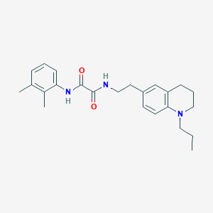 N1-(2,3-dimethylphenyl)-N2-(2-(1-propyl-1,2,3,4-tetrahydroquinolin-6-yl)ethyl)oxalamide