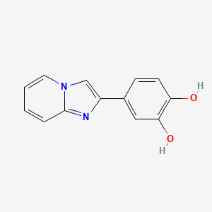 4-(Imidazo[1,2-a]pyridin-2-yl)benzene-1,2-diol