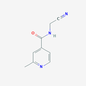 N-(cyanomethyl)-2-methylpyridine-4-carboxamide