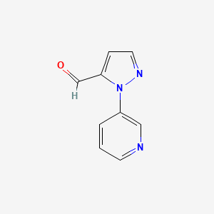 2-Pyridin-3-ylpyrazole-3-carbaldehyde
