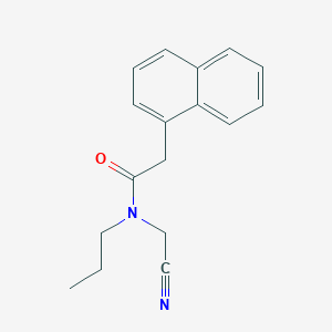 N-(cyanomethyl)-2-(naphthalen-1-yl)-N-propylacetamide