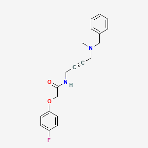 N-(4-(benzyl(methyl)amino)but-2-yn-1-yl)-2-(4-fluorophenoxy)acetamide